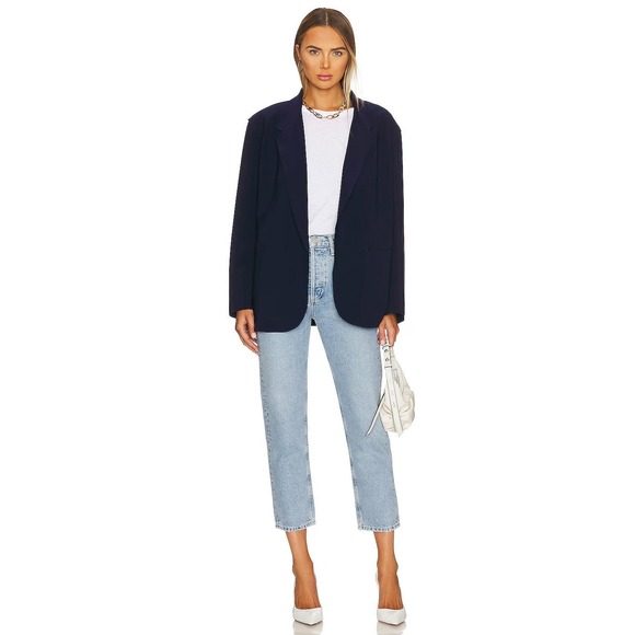 Agolde Denim - Agolde Light Wash Straight Leg Jeans